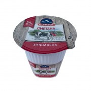 Олимпус Заквасена сметана 20% 350 гр